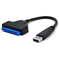 iitrust USB 3.0 a SATA Cable del Adaptador para 2.5 &quot-SSD - HDD Drives - SATA a USB 3.0 Convertidor y Cable Externos…